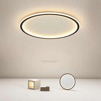 Modern LED mennyezeti lámpa ultravékony kör alakú szabályozható fényű mennyezeti lámpa hálószoba fürdőszoba erkély folyosó LED mennyezeti lámpák