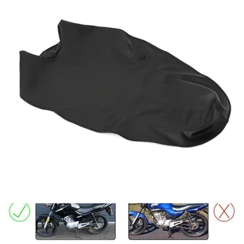 Motorkerékpár üléspárna huzat fekete szigetelés ellen Lélegző kopás Yamaha YBR125 2010-2015