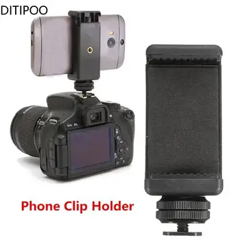 1/4 Phone Clip Holder Flash forró cipőcsavar adapter állványtartó DSLR fényképezőgéphez