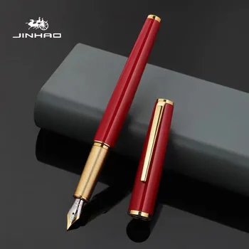 JINHAO 95 sorozatú töltőtoll arany csipesz 0,5 mm-es Nib tinta toll Üzleti ajándék iroda Diákiskolai írószer kellékek Írószerek Írószerek