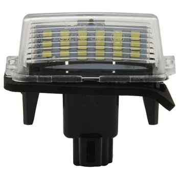 2Pcs autó LED rendszámtábla lámpa parkolólámpa Külső rendszámtábla lámpa Toyota Camry számára