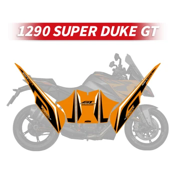 KTM 1290 Super Duke GT motorkerékpár tartozékokhoz Üzemanyagtartály karcvédő matricák Kerékpár dekorációs matricák készletek