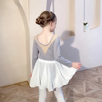 Gyermek torna Balett Tutu ruha előadás Tánc gyakorló ruha Lányok Gyerek balett Leotard tánc jelmez Balerina ruházat