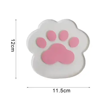 kényelmes csésze szőnyeg akril könnyű, tartós akril macska karom alakú csésze csésze párna kopásálló