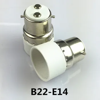 ÚJ LED izzó aljzat B22 - E14 adapter Led lámpa izzó alaptartó átalakító tűzálló anyag otthoni