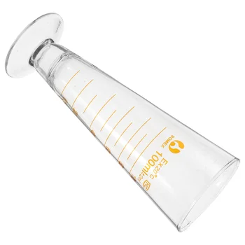 Üveg mérőpohár laboratórium Kis szerszámkellékek Kémiai főzőpoharak Csészék Folyadék kifolyóval Laboratóriumi üvegedények Széles száj