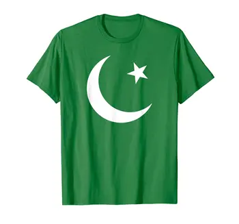 100% pamut Pakisztán zászló 14 August póló FÉRFI NŐI UNISEX T pólók S-6XL méret