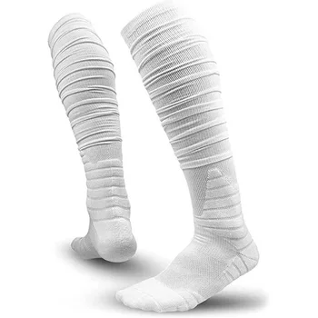 NFL futballzokni Extra párnázott zokni férfiaknak Nők Felnőttek Amerikai futball extra hosszú harisnya Kültéri sportkiegészítők