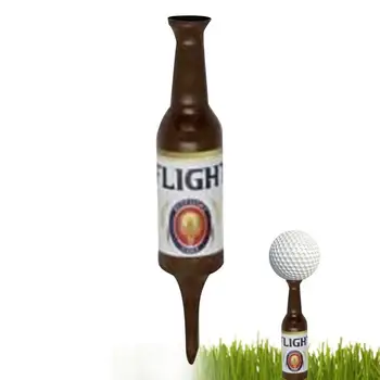Golf pólók férfiaknak Újszerű gyanta Golf pólók palack alakú golf edző kiegészítők vezetési tartományhoz Újrafelhasználható golfpólók