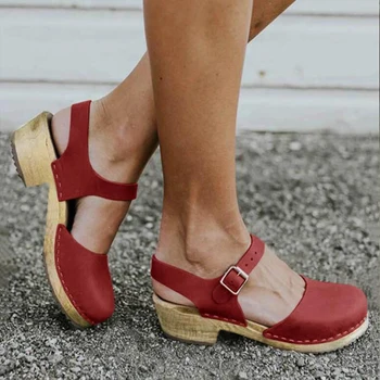 Nyári női szandál Wedge 2023 Platform csizma Középsarkú szandál Hátizsák alkalmi cipők Női szandálok Nagy méretű cipők