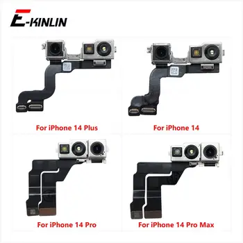 elülső arcazonosító felismerő kamera hajlított kábel iPhone 13 mini 14 Plus Pro Max pótalkatrészekhez