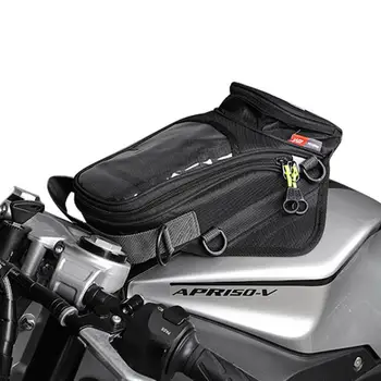  Erős mágneses motorkerékpár tartály táska férfiak motorkerékpár nyereg egytáska érintőképernyő telefon nagy kapacitású