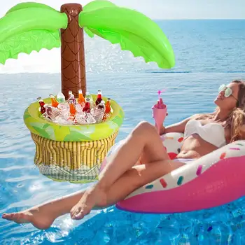 Nyári felfújható pálmafa nyári medence tematikus parti hűtő söritalok jégvödör party kellékek